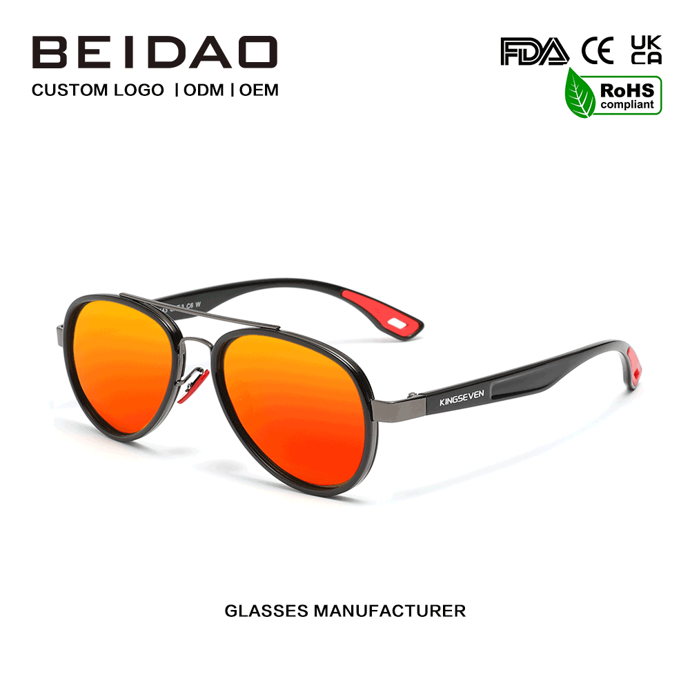 2026 Gafas de sol TR90 transfronterizas retro para hombres y mujeres