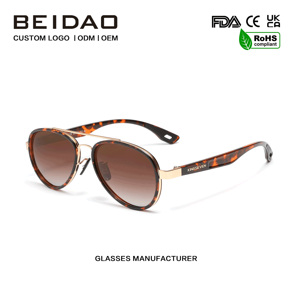 2026 Gafas de sol retro con lentes TAC para hombres y mujeres