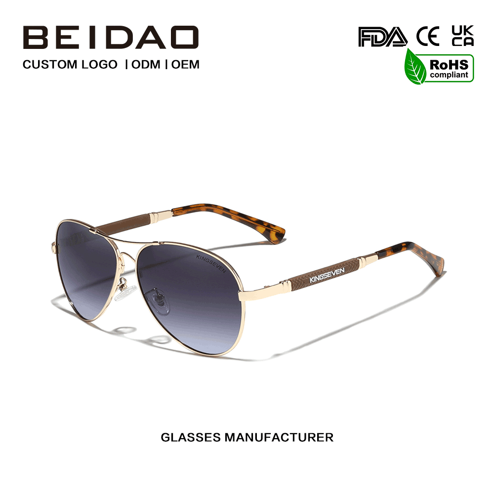 Gafas de sol polarizadas clásicas con protección UV400 para exteriores para hombres