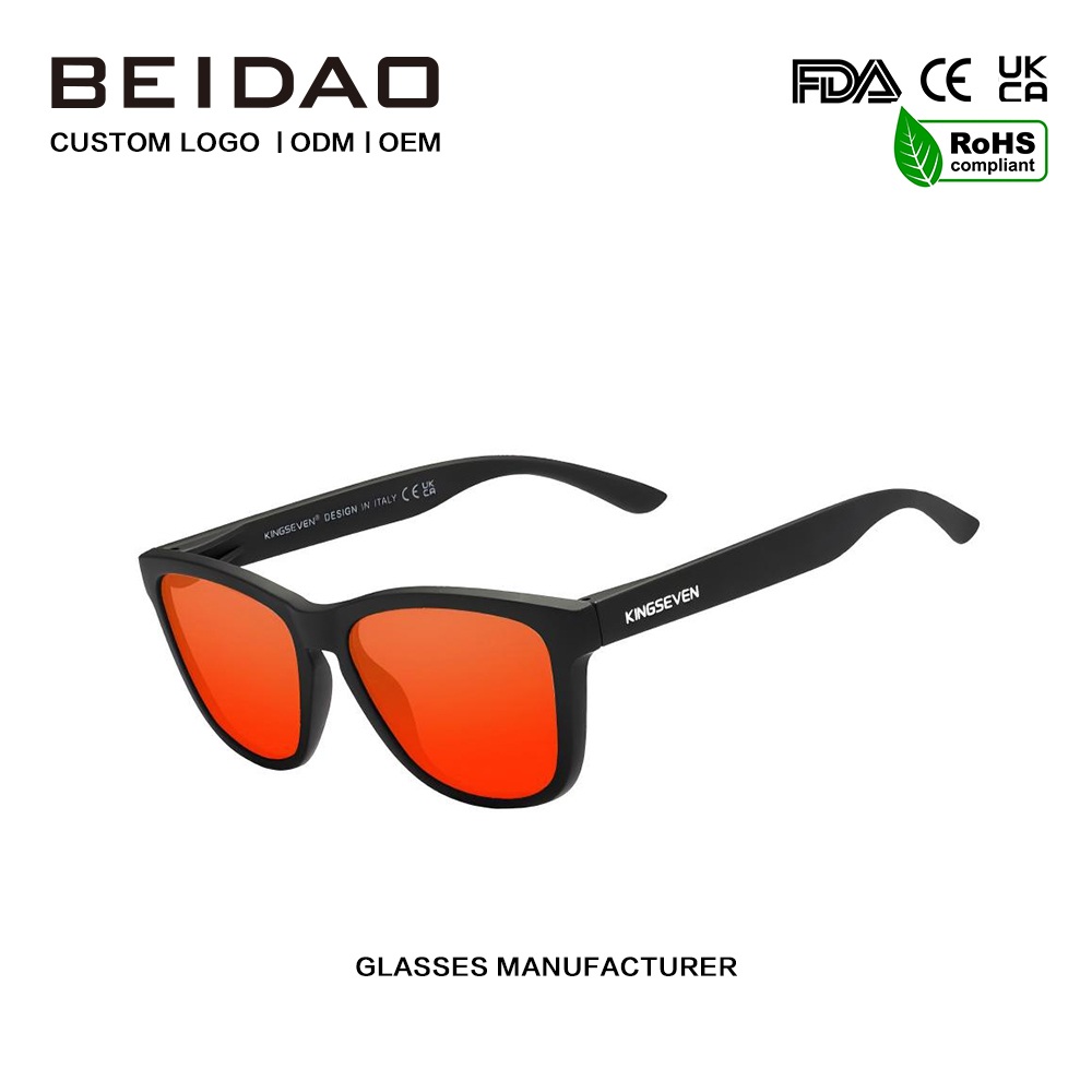 Gafas de sol polarizadas TR90 cuadradas clásicas