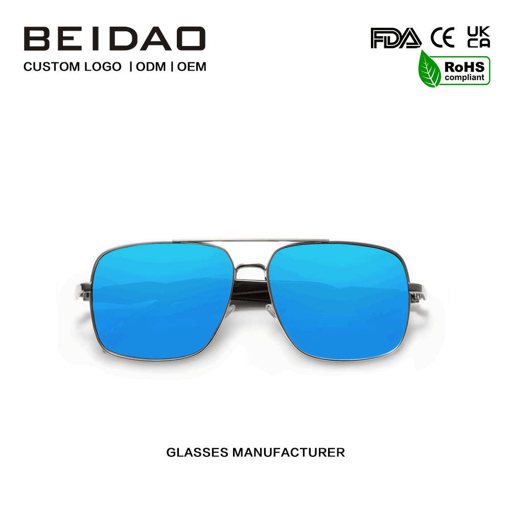 Gafas de sol polarizadas UV400 coloridas de diseñador para conducir
