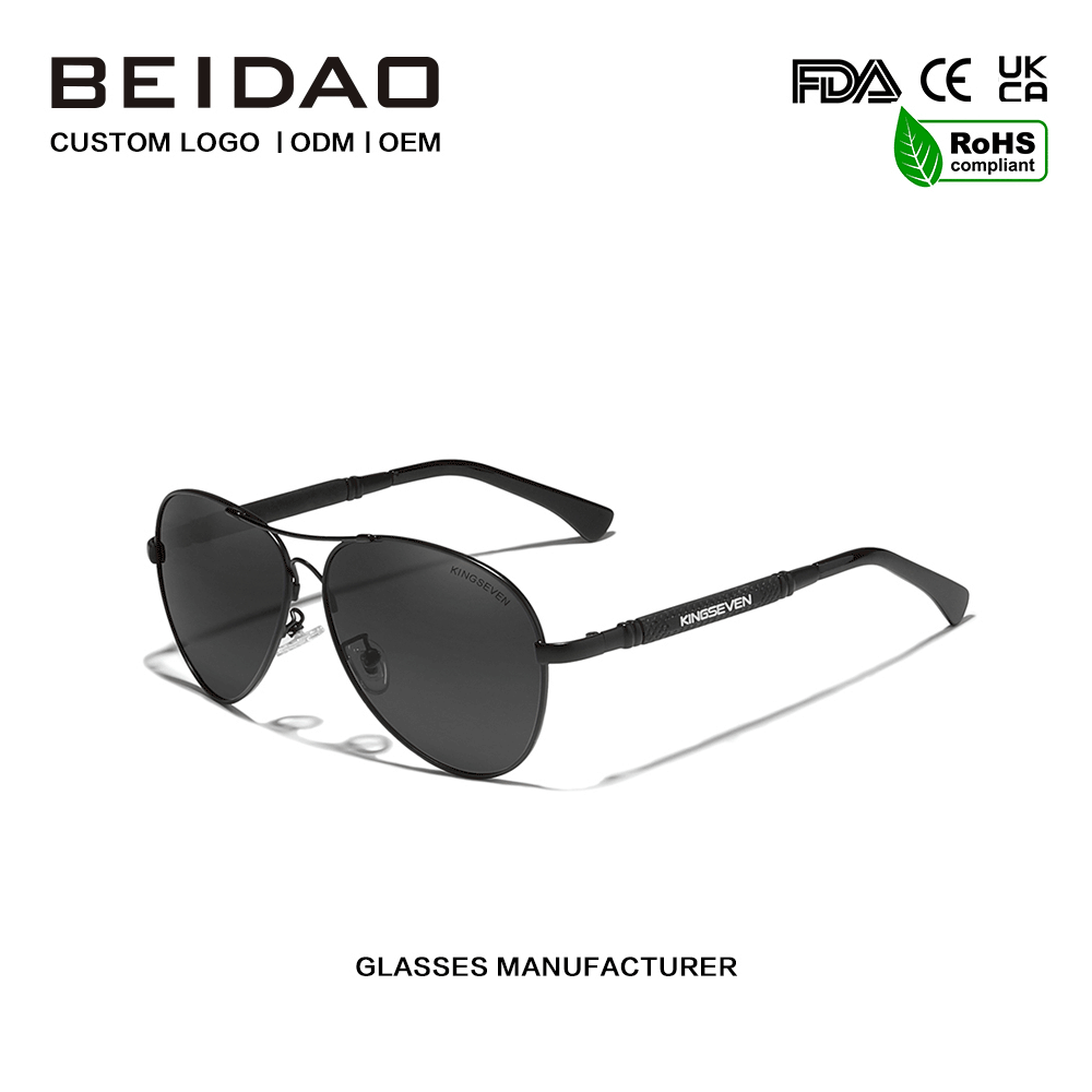Gafas de sol al aire libre con protección UV400 polarizadas clásicas de moda