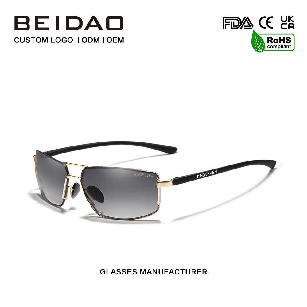 Gafas de sol polarizadas de aluminio de moda vendedoras calientes