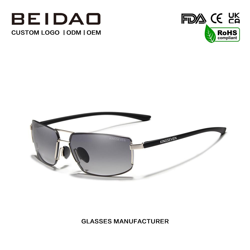 Gafas de sol polarizadas de aluminio de lujo