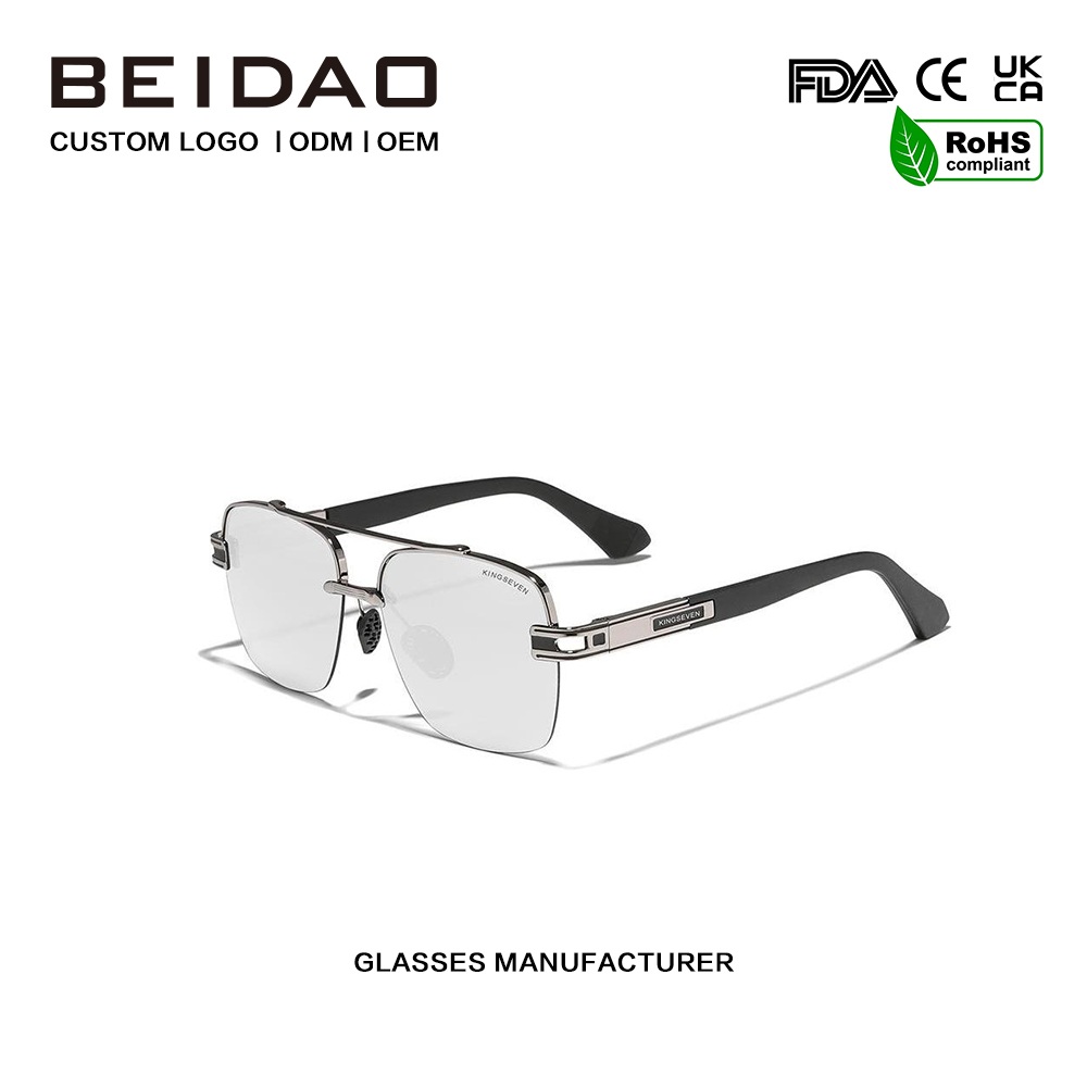 Gafas de sol polarizadas retro coloridas de nuevo diseño